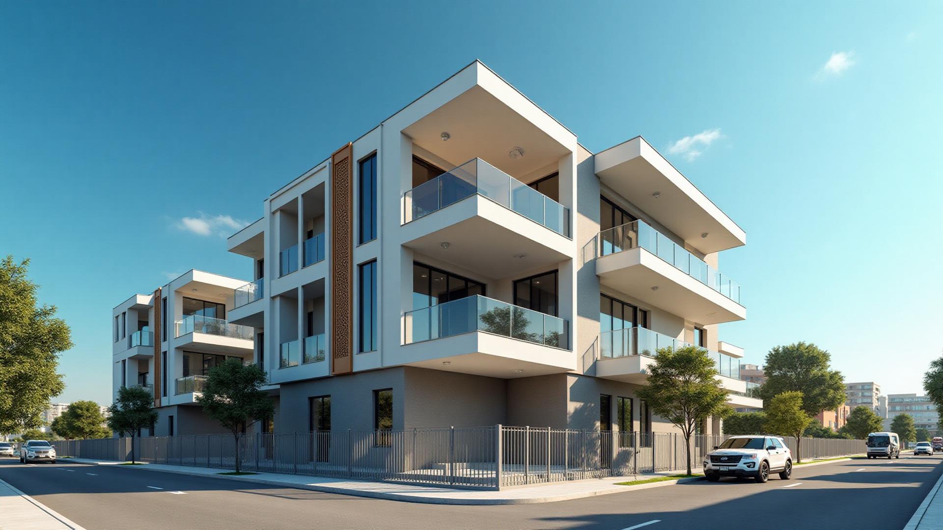 New build construction site
